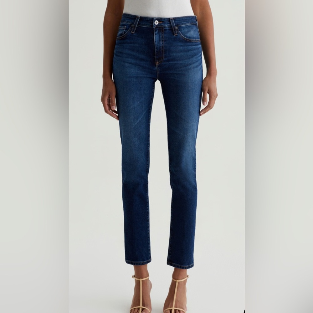 Ag Adriano Goldschmied Mari Slim Straight Jeans
